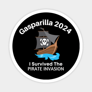 Gasparilla 2024 - I Survived Magnet